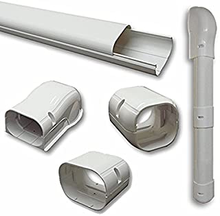 Photo 1 of 7.5 Ft Line Set Cover Kit 3" for Mini Split and Central Air Conditioner &