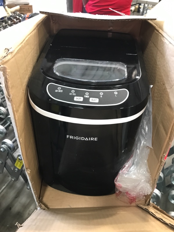 Photo 2 of 
FRIGIDAIRE EFIC101-BLACK Portable Compact Maker, 26 lb per Day, Ice Making Machine, Black
