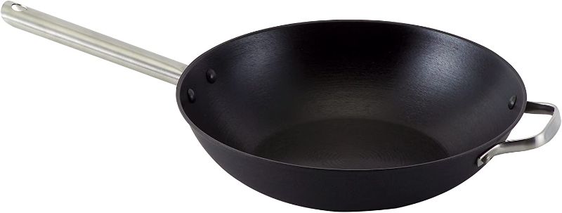 Photo 1 of 13" Super Lightweight Cast Iron Chinese Wok
