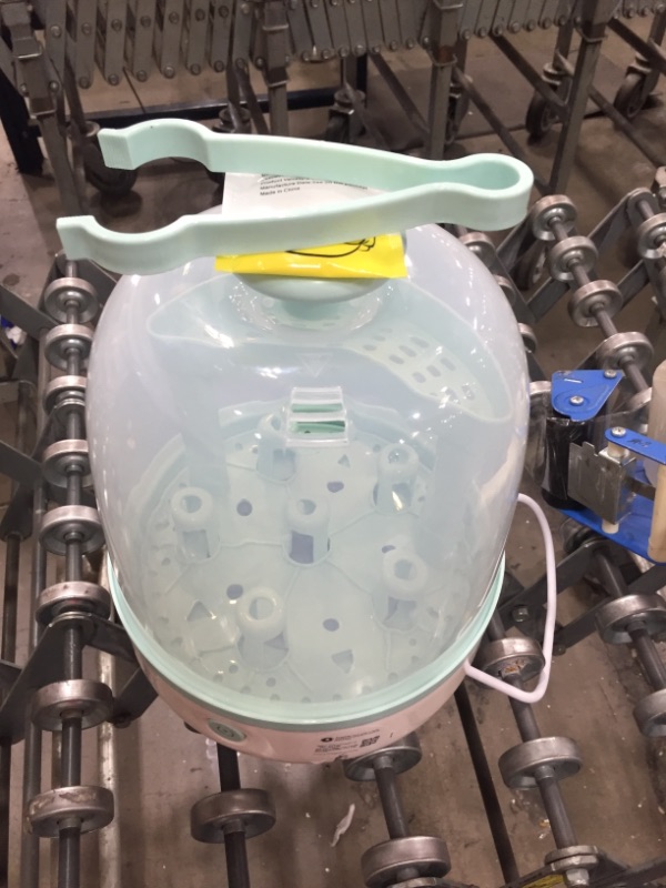 Photo 1 of Baby Bottle Sterili-zer, Bottle Steam Sterili-zer for Baby Bottles Pacifiers Breast Pumps Large Capacity and 99.99% Cleaned in 8 Mins
