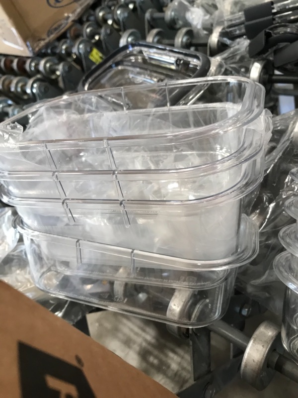 Photo 4 of ***COVER PHOTO FOR REFERANCE*** (MISSING TWO 1.3 CUP LIDS) 
Rubbermaid Brilliance Storage 24-Piece Plastic Lids | BPA Free, Leak Proof Food Container, Clear
