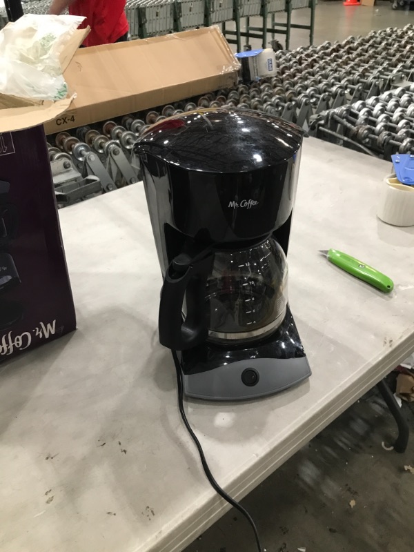 Photo 2 of (NOT FUNCTIONAL) 
Mr. Coffee Simple Brew 12-Cup Switch Coffee Maker Black