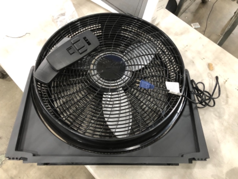 Photo 2 of 20 inch 3-Speed Air Circulator Floor Fan Fully Assembled Pivot Head Garage Shop