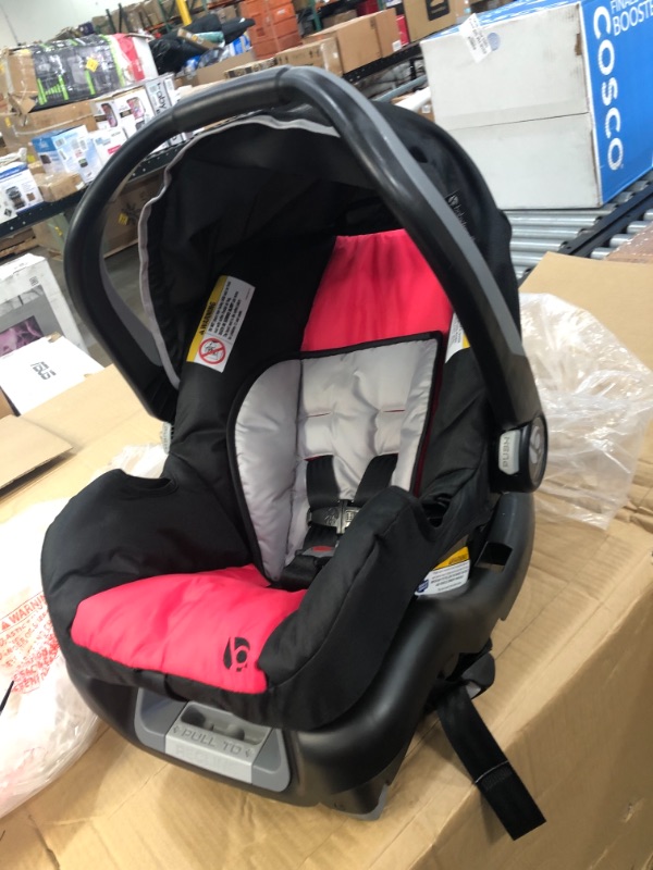 Photo 2 of Baby Trend Pathway 35 Jogger Travel System, Optic Pink
