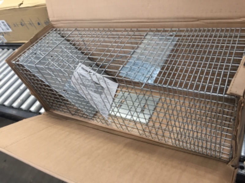 Photo 2 of Havahart 1079 Large 1-Door Humane Animal Trap for Raccoons, Cats, Groundhogs, Opossums
