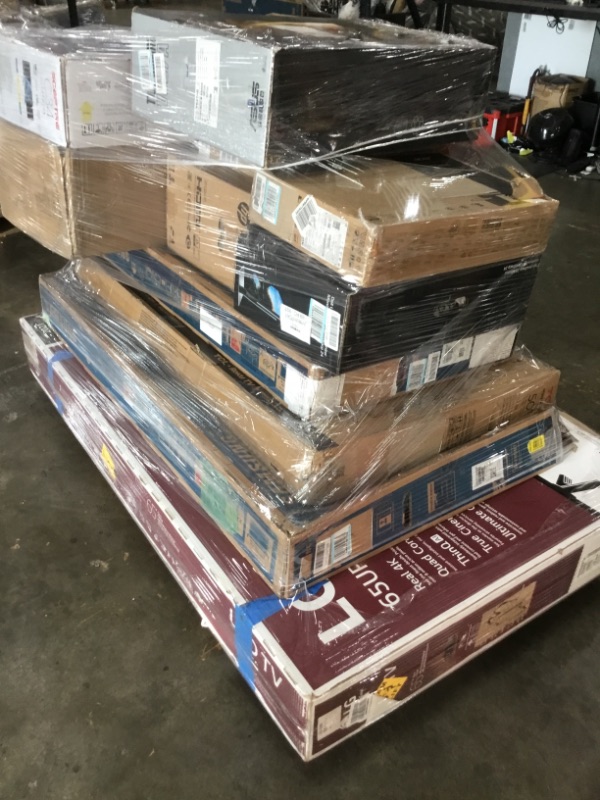 Photo 2 of Pallet of assorted broken TVs and monitors 