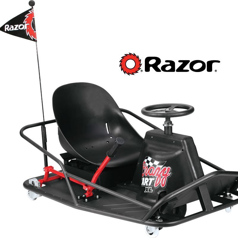 Photo 1 of  no charger, pedal does not work
Razor Crazy Cart XL 36V Electric Drifting Go Kart