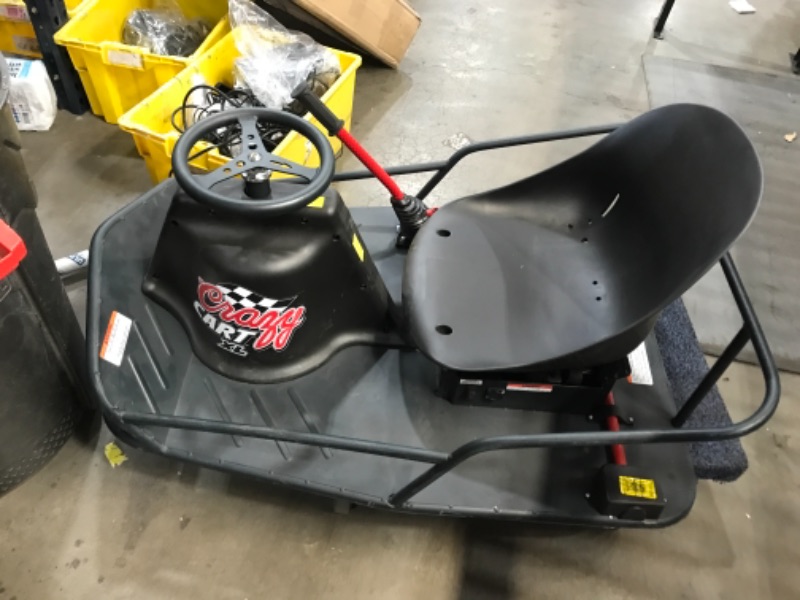 Photo 6 of  no charger, pedal does not work
Razor Crazy Cart XL 36V Electric Drifting Go Kart