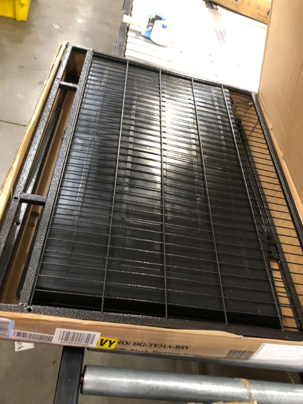 Photo 1 of 37" Homey Pet Heavy Duty Metal Open Top Cage w/ Floor Grid, Casters and Tray

