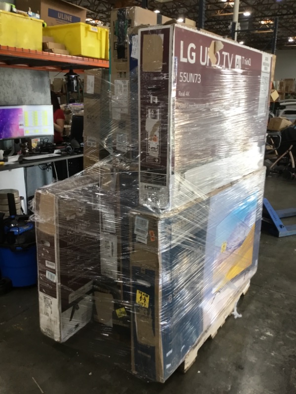 Photo 2 of Pallet of assorted broken t.v.s and monitors