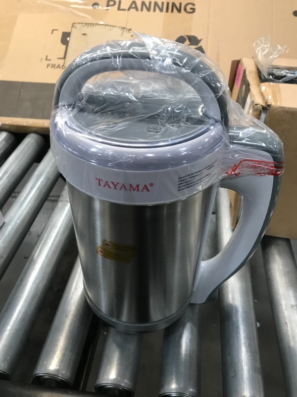 Photo 3 of Tayama DJ-15SS Soymilk Maker 1.3L, 1.3 liter, Stainless steel
