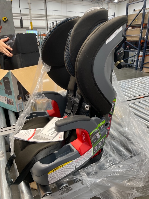 Photo 3 of Britax Grow with You ClickTight Harness-2-Booster Car Seat 2 Layer Impact Protection - 25 to 120 Pounds + Cool Flow Ventilating Fabric