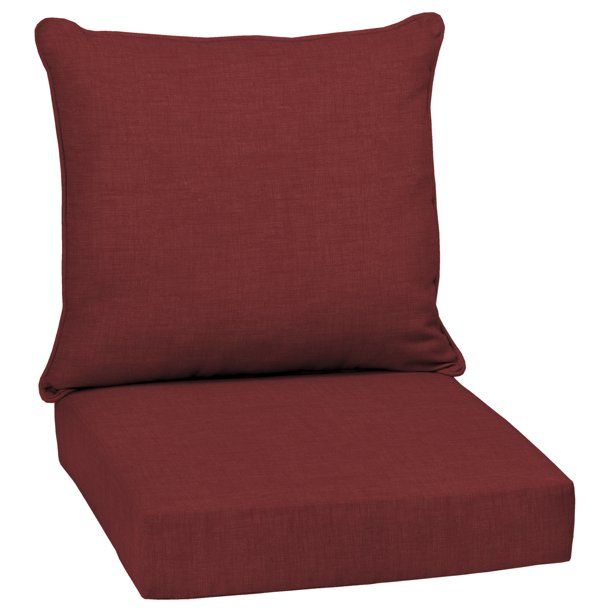 Photo 1 of Arden Selections Ruby Leala 46.5 x 24 in. Deep Seat Cushion Set
