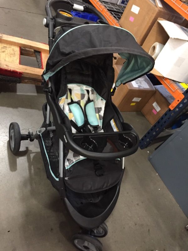 Photo 2 of Baby Trend EZ Ride 35 Travel System, Doodle Dots BASE NOT INCLUDED 
