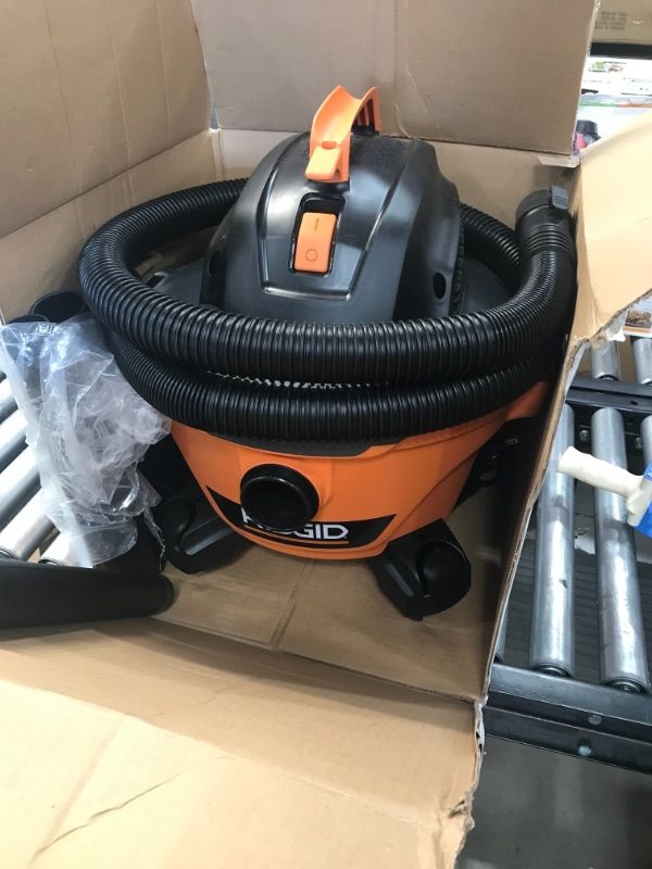 Photo 2 of RIDGID
6 Gal. 3.5-Peak HP NXT Wet/Dry Shop Vacuum with Filter, Hose and Accessories