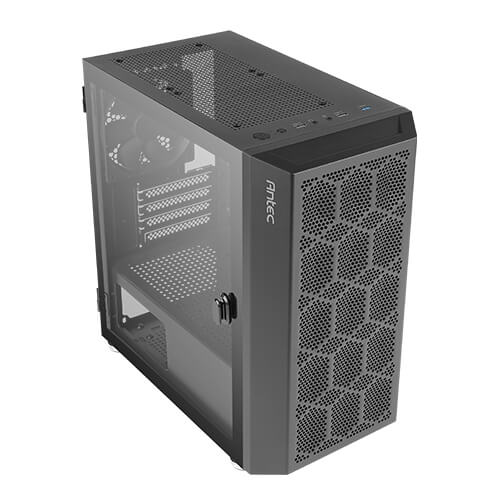 Photo 1 of CASE ONLY
NX Series-Micro-ATX mini tower gaming case ***FRONT PLATE DAMAGE***