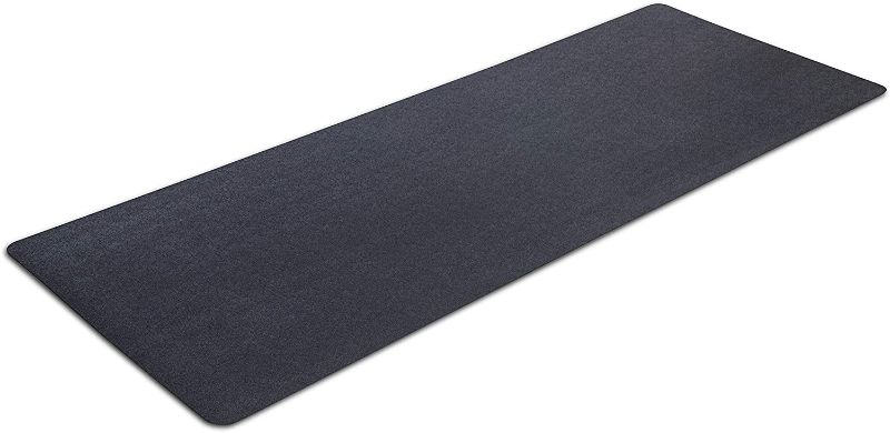 Photo 1 of  Exercise Equipment Mat for Under Treadmill, Stationary Bike, Rowing Machine, Elliptical, Fitness Equipment, Home Gym Floor Protection, 30" x...78.
