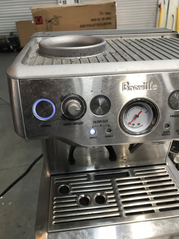 Photo 2 of Breville BES870XL Barista Express Espresso Machine, Brushed Stainless Steel