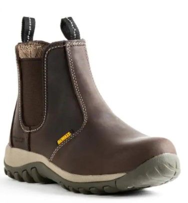 Photo 1 of DEWALT Men's Level 6 in. Work Boots - Steel Toe - Brown (10.5)M