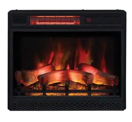 Photo 1 of Classic Flame 23 in. Ventless Infrared Electric Fireplace Insert with Safer Plug