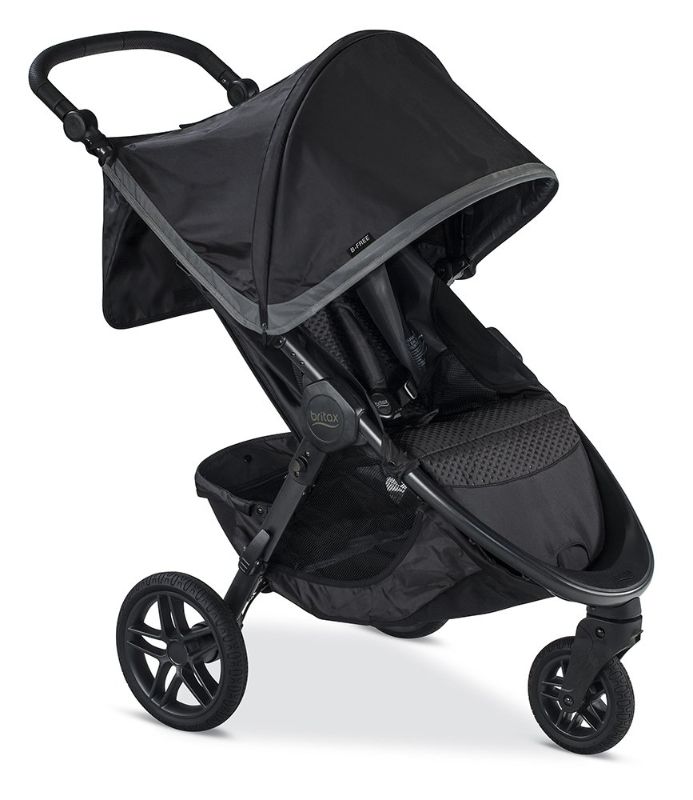 Photo 1 of (stock image for reference only not exact item )
Britax B-Free Stroller | All Terrain Tires + Adjustable Handlebar + Extra Storage with Front Access + One Hand, Easy Fold, Pewter