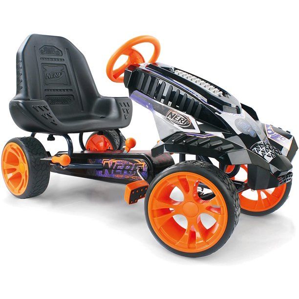 Photo 1 of Hauck Nerf Battle Racer Pedal Go Kart, Orange/Grey/Black
