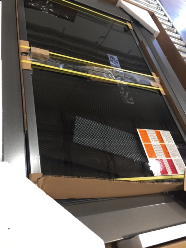 Photo 1 of Pleasant Hearth Craton Large Glass Fireplace Door