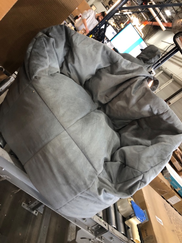 Photo 2 of *READ BELOW** Big Joe Milano, Medium, Gray Plush
