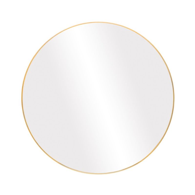 Photo 1 of *READ BELOW** The Tangerine Mirror Company Infinity Round 28-inch Wall-Mounted Mirror in Satin Gold
