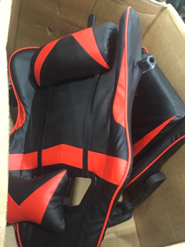 Photo 1 of **PARTS ONLY***Acethrone Gaming Chair Racing Office Computer Ergonomic Video Game Chair Backrest and Seat Height Adjustable Swivel Recliner with Headrest and Lumbar Pillow Esports Chair,Red
