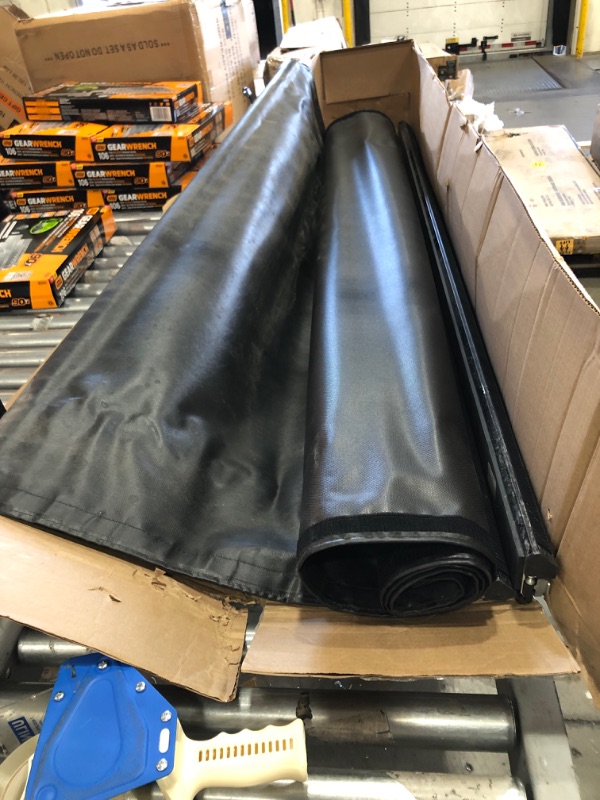 Photo 2 of  Truck Bed Top Roll-Up Vinyl Soft Tonneau Cover,Black
6.5 FT LONG 69.5" WIDE