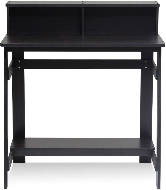 Photo 1 of Furinno Simplistic a Frame Computer Desk, Espresso
