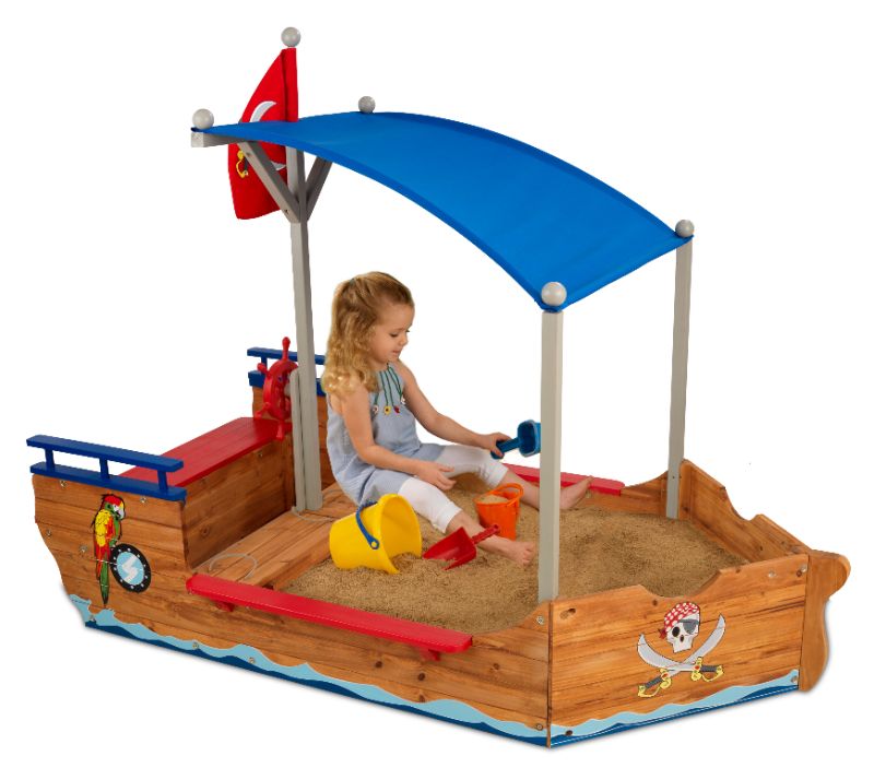 Photo 1 of Kidkraft Childrens Pirate Boat Sand Pit & Play Bench
