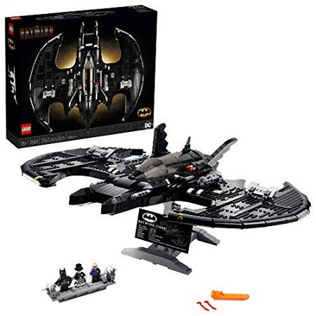 Photo 1 of LEGO DC Batman 1989 Batwing 76161 Displayable Model with a Buildable Vehicle and Collectible Figures: Batman, the Joker – Mime Version and Lawrence
