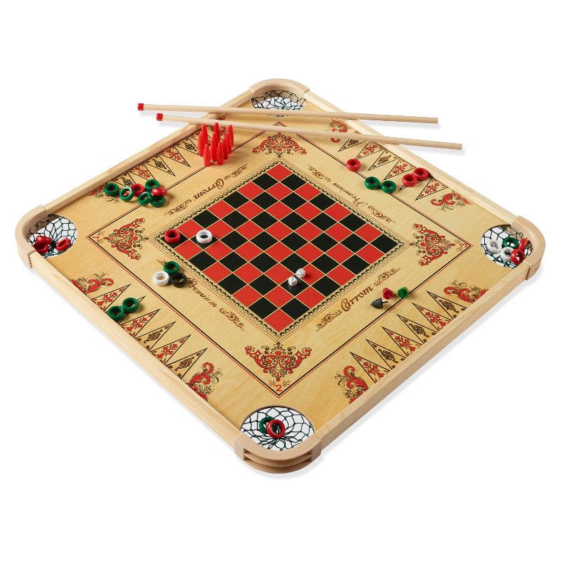 Photo 1 of Carrom Game Board, Size 1.625 H X 29.0 W X 29.0 D in | Wayfair 100.01