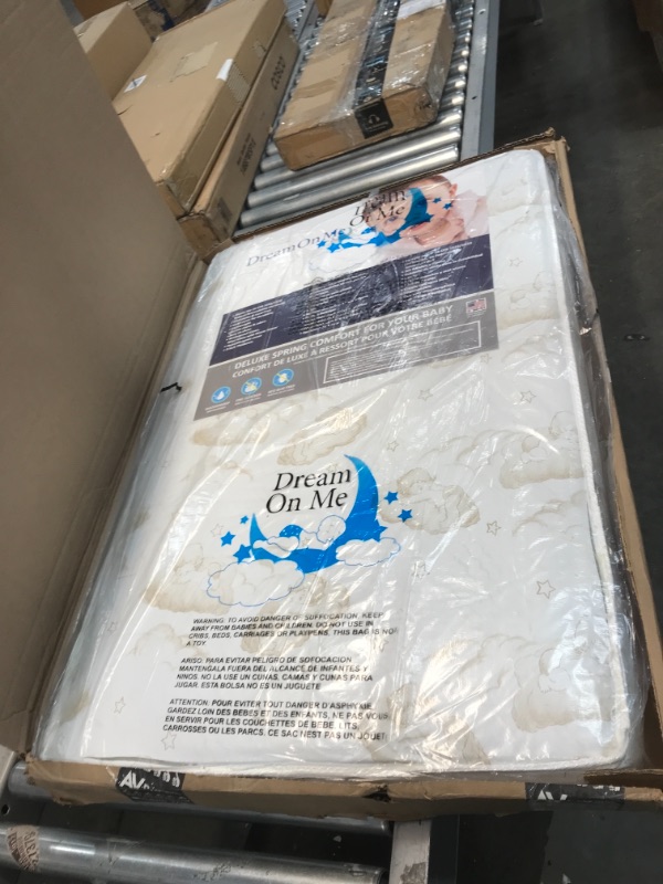 Photo 1 of Dream On Me 3 inch Spring Coil Portable Crib Mattress
