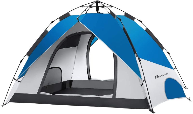 Photo 1 of ***Similar To Stock Photo***
MOON LENCE Pop Up Tent Family Camping Tent 4 Person Tent Portable Instant Tent Automatic Tent Waterproof Windproof for Camping Hiking Mountaineering