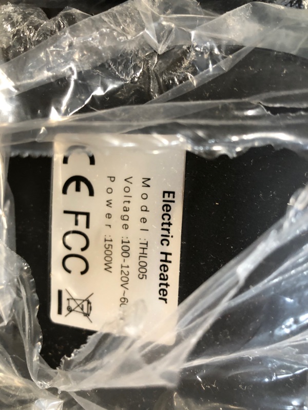 Photo 1 of One of the bulbs is no good**
Electric Outdoor Heater - Halogen Patio Heater, Waterproof Space Heater with 3 Power Levels for Patio, 500/1000/1500W, Courtyard, Garage Use, Overheat Protection, Tip-Over Shut Off
