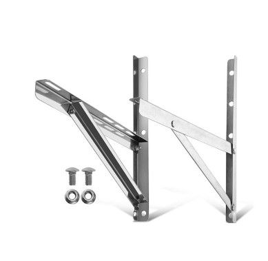 Photo 1 of **Similar To Stock Photo**
2pcs Stainless Steel Air Conditioner External Machine Bracket Air Conditioner Accessories Folding Combination Tripod Air Conditioning Bracket Hanger Holder