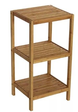 Photo 1 of **Similar To Stock Photo**One Tier Is Broken***
Bamboo Natural Spa 3 Shelf Tower
