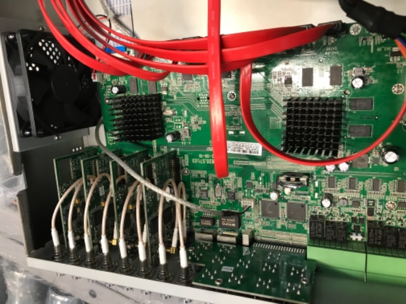 Photo 1 of 8 Channel DVR H. 264 
Top Panel Missing One Screw 
Discontinued 