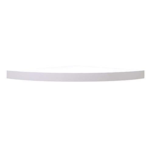 Photo 1 of Floating Corner Shelf with Invisible Bracket, 18", White