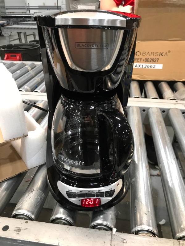 Photo 2 of DCM100B 12-Cup Programmable Coffeemaker
