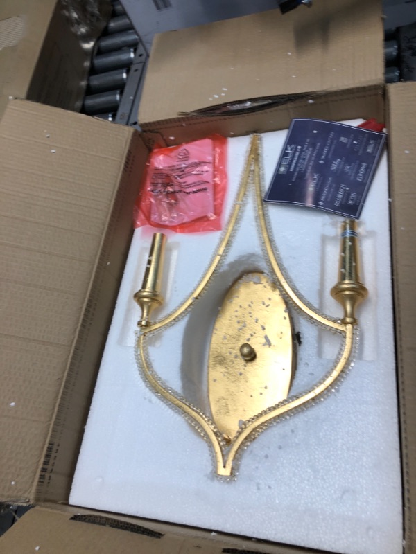 Photo 2 of Elk Lighting, Inc. La Rochelle 2-Light Sconce in Parisian Gold Leaf