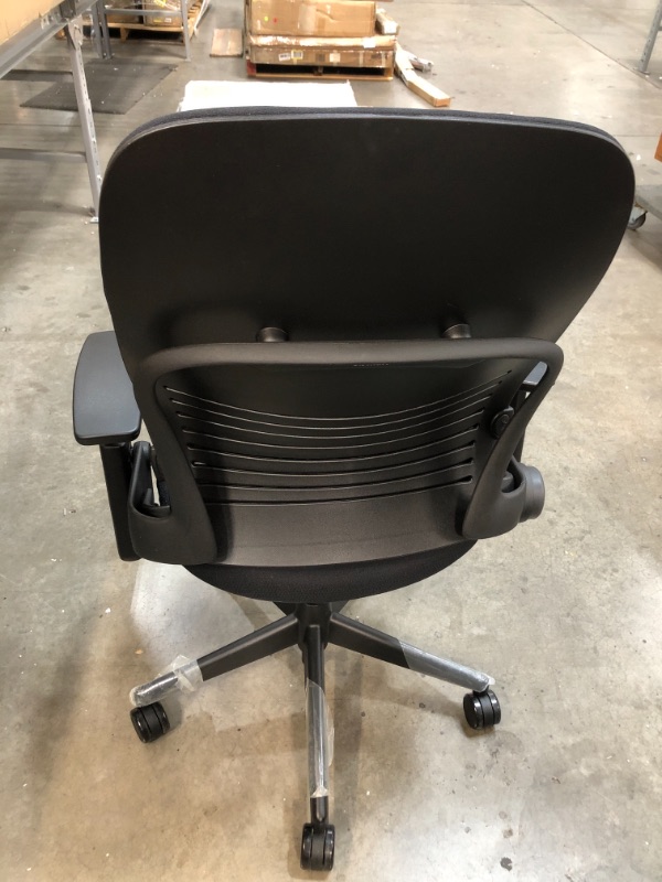 Photo 3 of Steelcase Leap Fabric Chair, Black,
