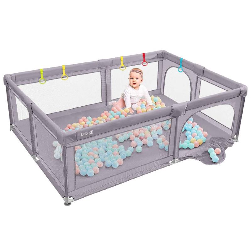 Photo 1 of Baby Playpen Portable Kids Safety Play Center Yard Home Indoor Fence Anti-Fall Play Pen, Playpens for Babies, Extra Large Playard, Anti-Fall Playpen
