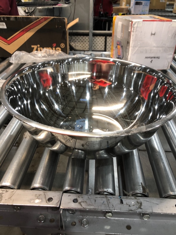 Photo 2 of 1190 22 Qt. Heavy Duty Deep Stainless Steel Mixing Bowl
