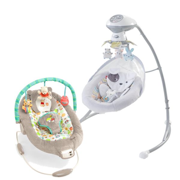 Photo 1 of Fisher-Price Sweet Snugapuppy Cradle 'n Swing
