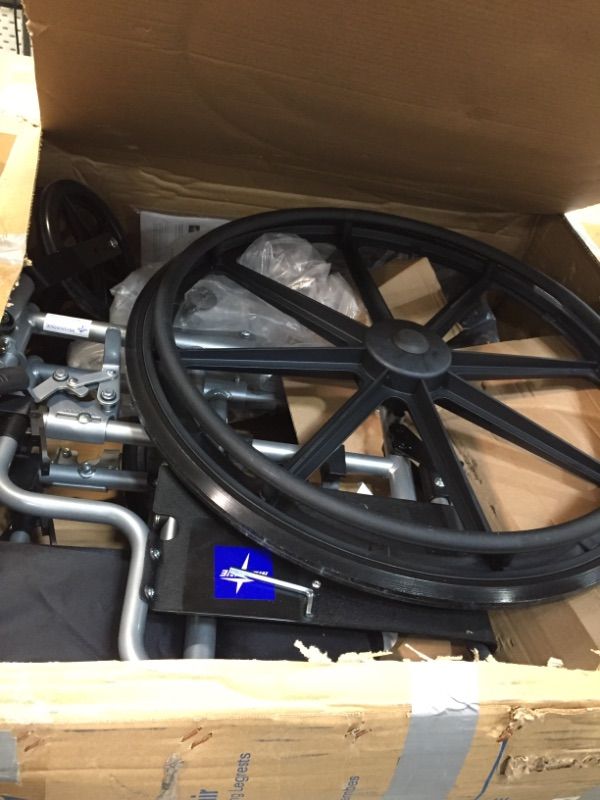 Photo 2 of Medline K4 Lightweight Wheelchair with Flip-Back