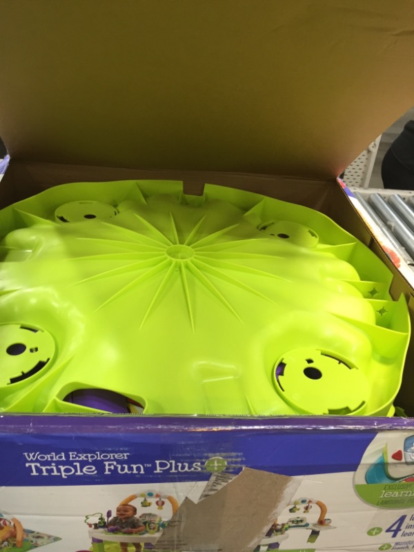 Photo 1 of Evenflo ExerSaucer World Explorer Triple Fun Saucer

